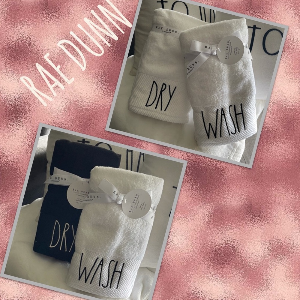 🫧🫧Rae Dunn Hand Towels (4)🫧🫧
